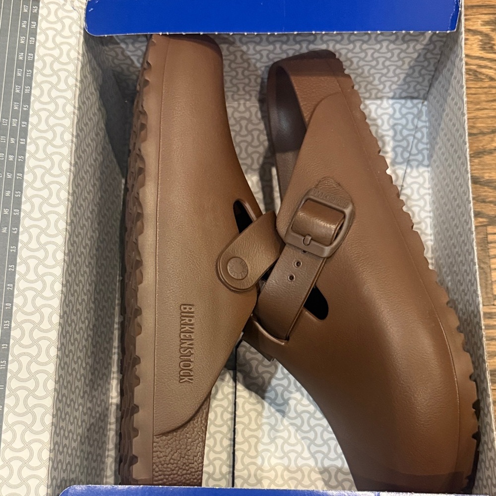 Birkenstock Boston EVA Clogs in Brown